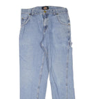 DICKIES Womens Regular Fit Light Blue Denim Jeans W30 L32 Workwear Style