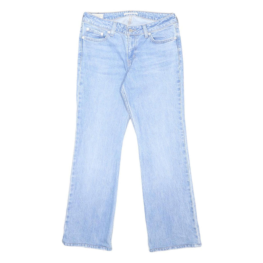 LEVI'S Big E Womens Jeans Light Blue Regular Straight Denim W28 L28 Classic Fit