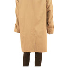 FILADOR Mens Beige Cotton Blend Button Jacket L Classic Plain Timeless Design