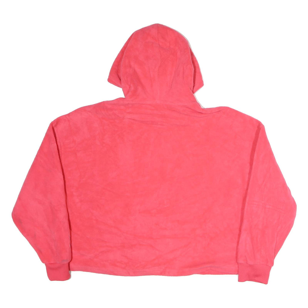 PUMA Womens Pink Pullover Hoodie XL Soft Polyester Casual Wear