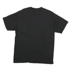 CHAMPION Mens Black Classic L Short Sleeve Crew Neck Logo Print T-Shirt
