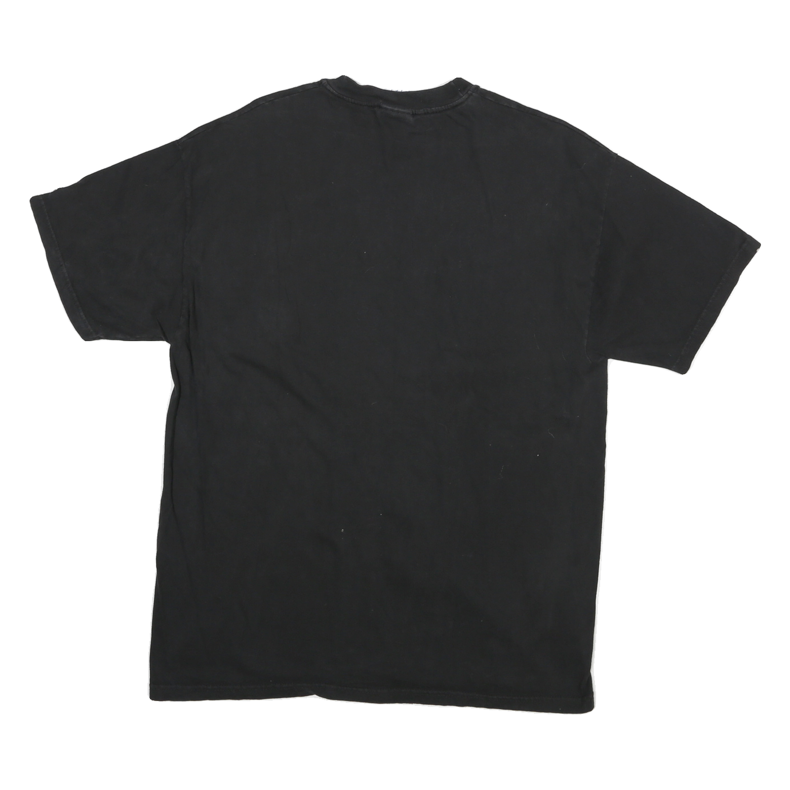 CHAMPION Mens Black Classic L Short Sleeve Crew Neck Logo Print T-Shirt
