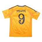 ADIDAS Real Madrid 24/25 Away Mens Yellow Mbappé Football Jeresey M Short Sleeve