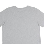 CARHARTT Womens Grey Cotton Blend Logo Pocket T-Shirt L Short Sleeve Crew Neck