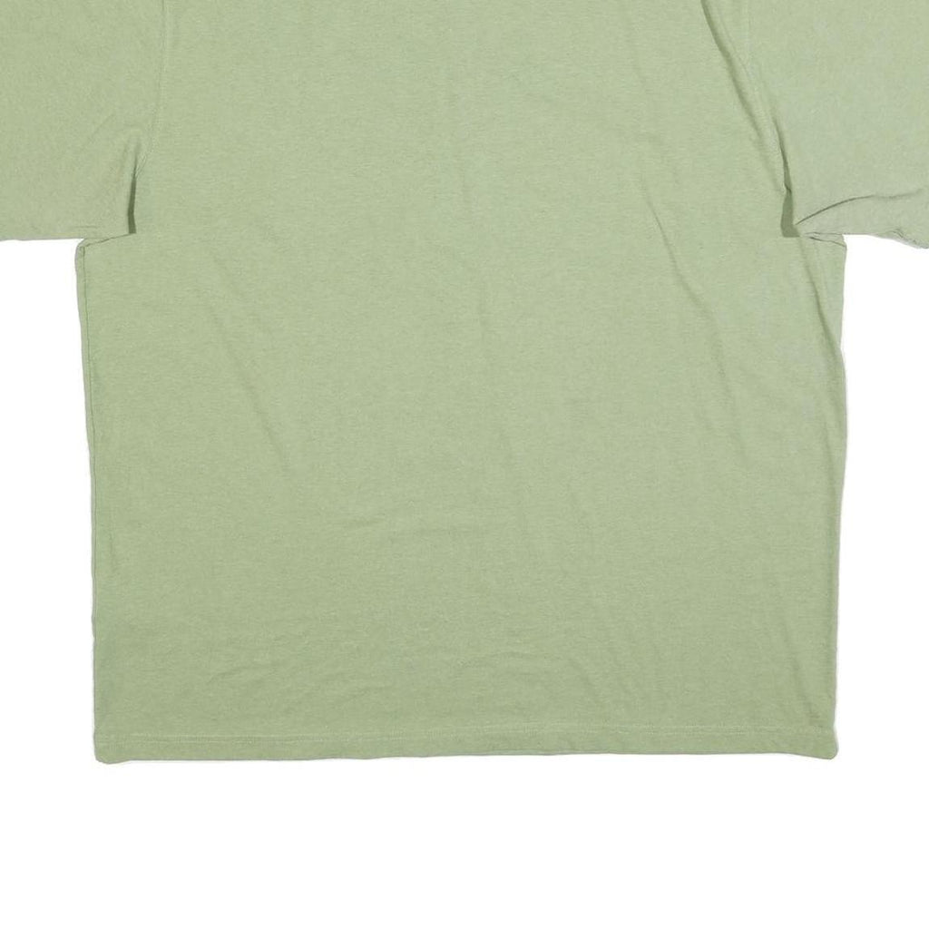 CARHARTT Mens Green Cotton T-Shirt Pocket XL Casual Short Sleeve Crew Neck