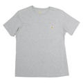 CARHARTT Womens Grey Plain T-Shirt M Short Sleeve Crew Neck Cotton Casual