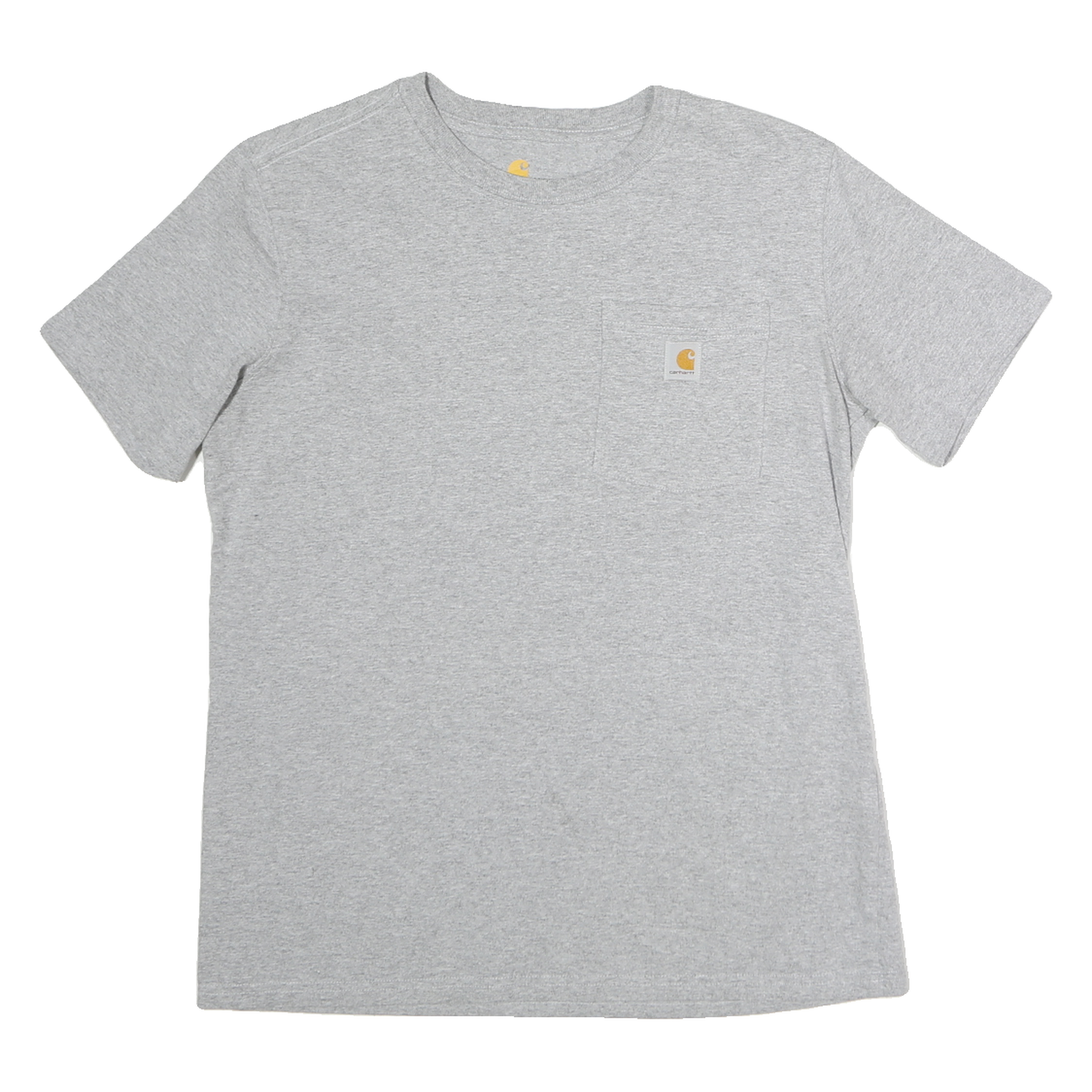 CARHARTT Womens Grey Plain T-Shirt M Short Sleeve Crew Neck Cotton Casual