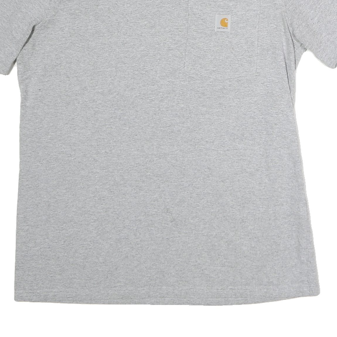 CARHARTT Womens Grey Plain T-Shirt M Short Sleeve Crew Neck Cotton Casual