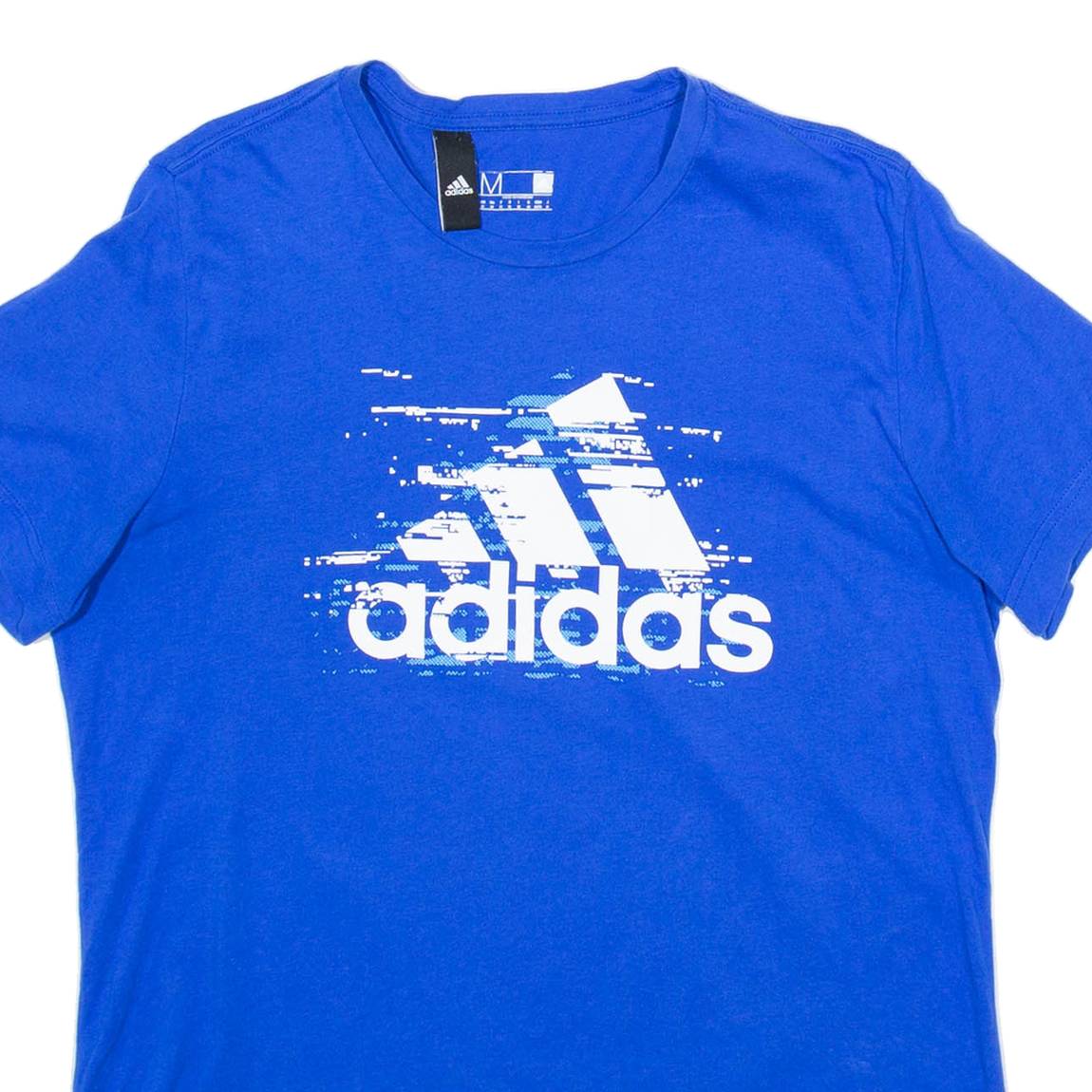 ADIDAS Mens T-Shirt Blue M