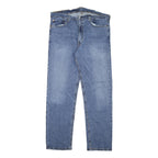 LEVI'S Mens Regular Fit Blue Denim Jeans W36 L30 Cotton Blend Zip Classic Style