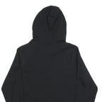 CHAMPION Mens Black Hoodie M Cotton Blend Pullover Logo Sweatshirt