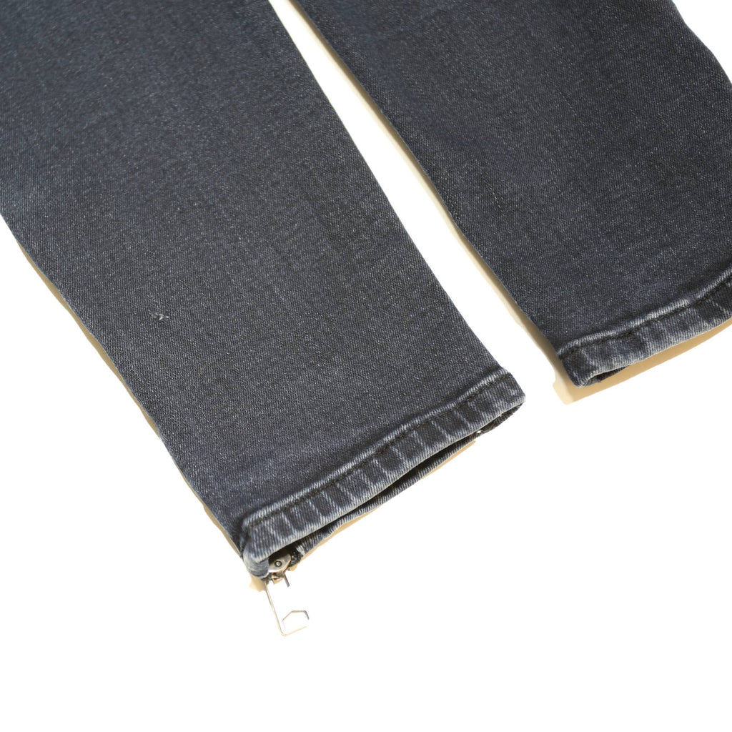 ALL SAINTS Womens Jeans Blue Slim Skinny Denim Medium W28 L28 Zip Closure