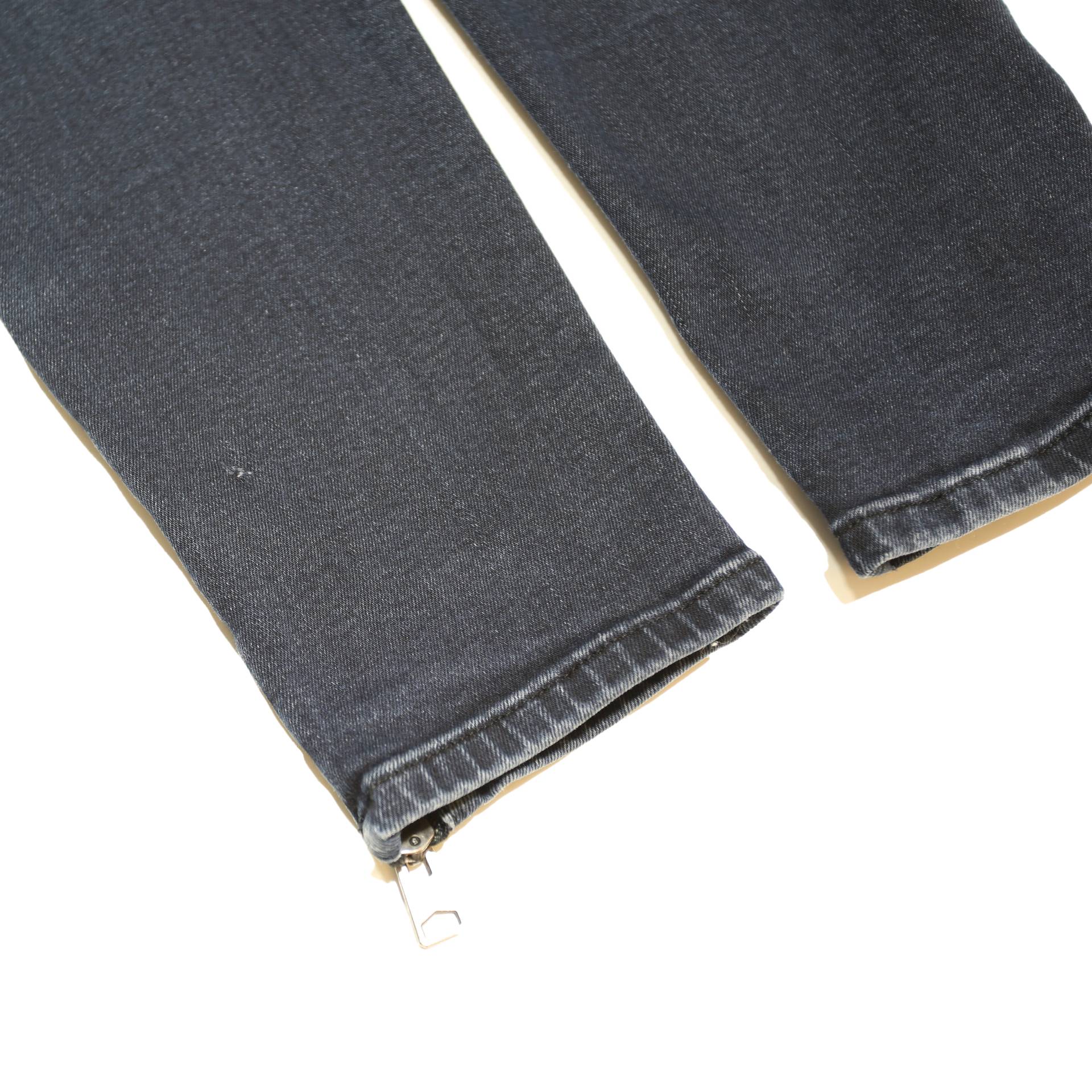 ALL SAINTS Womens Jeans Blue Slim Skinny Denim Medium W28 L28 Zip Closure