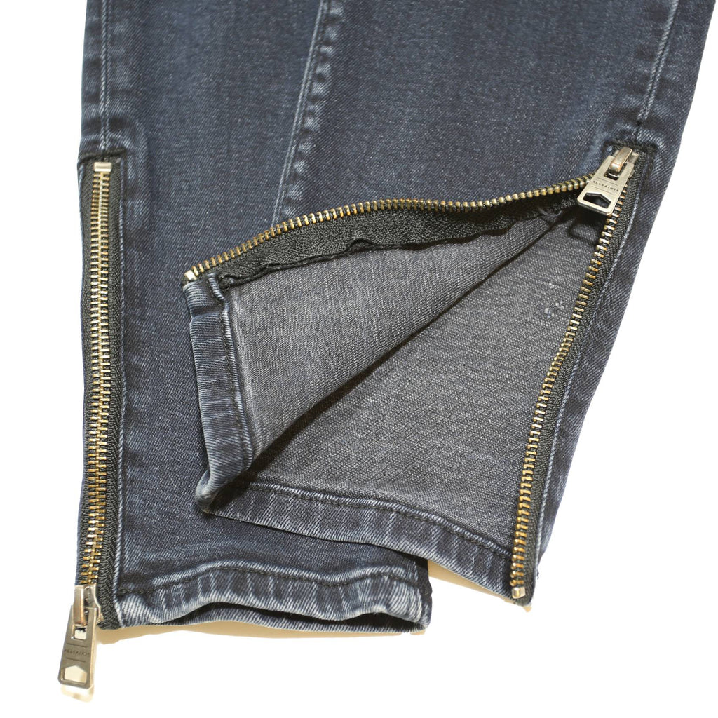 ALL SAINTS Womens Jeans Blue Slim Skinny Denim Medium W28 L28 Zip Closure