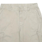 DICKIES Mens Shorts Beige Cargo Cotton L W34 Durable Workwear Pocketed