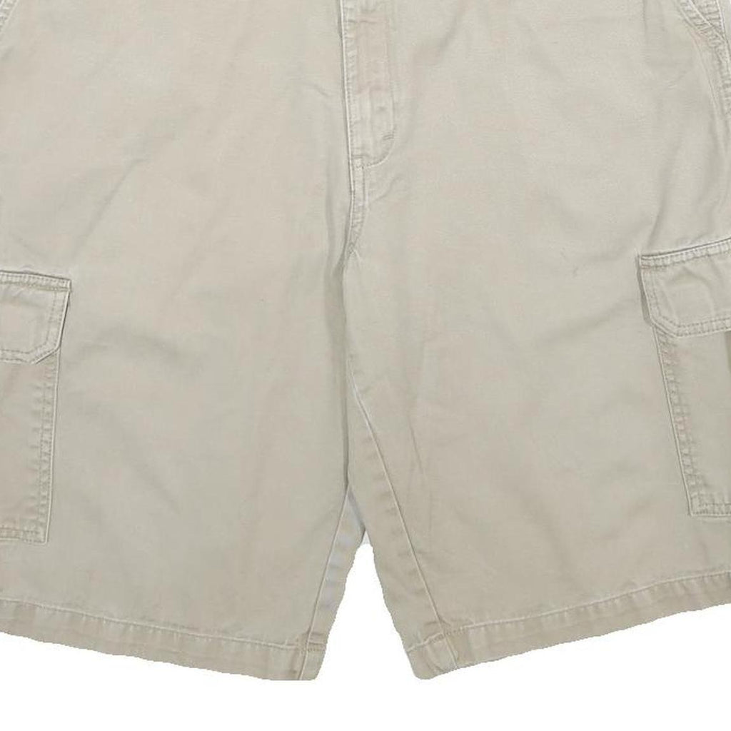 DICKIES Mens Shorts Beige Cargo Cotton L W34 Durable Workwear Pocketed