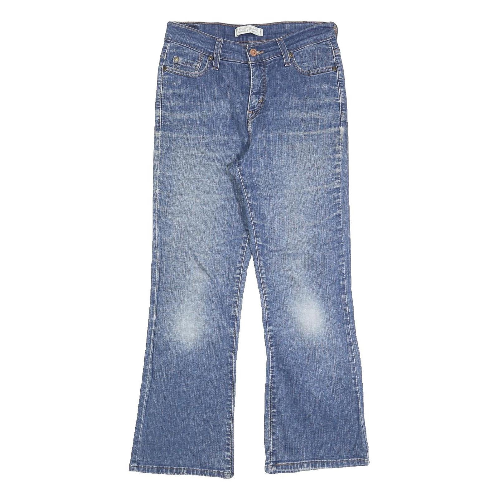 LEVI'S 512 Bootcut Womens Jeans Blue Regular Bootcut Denim Medium W28 L27