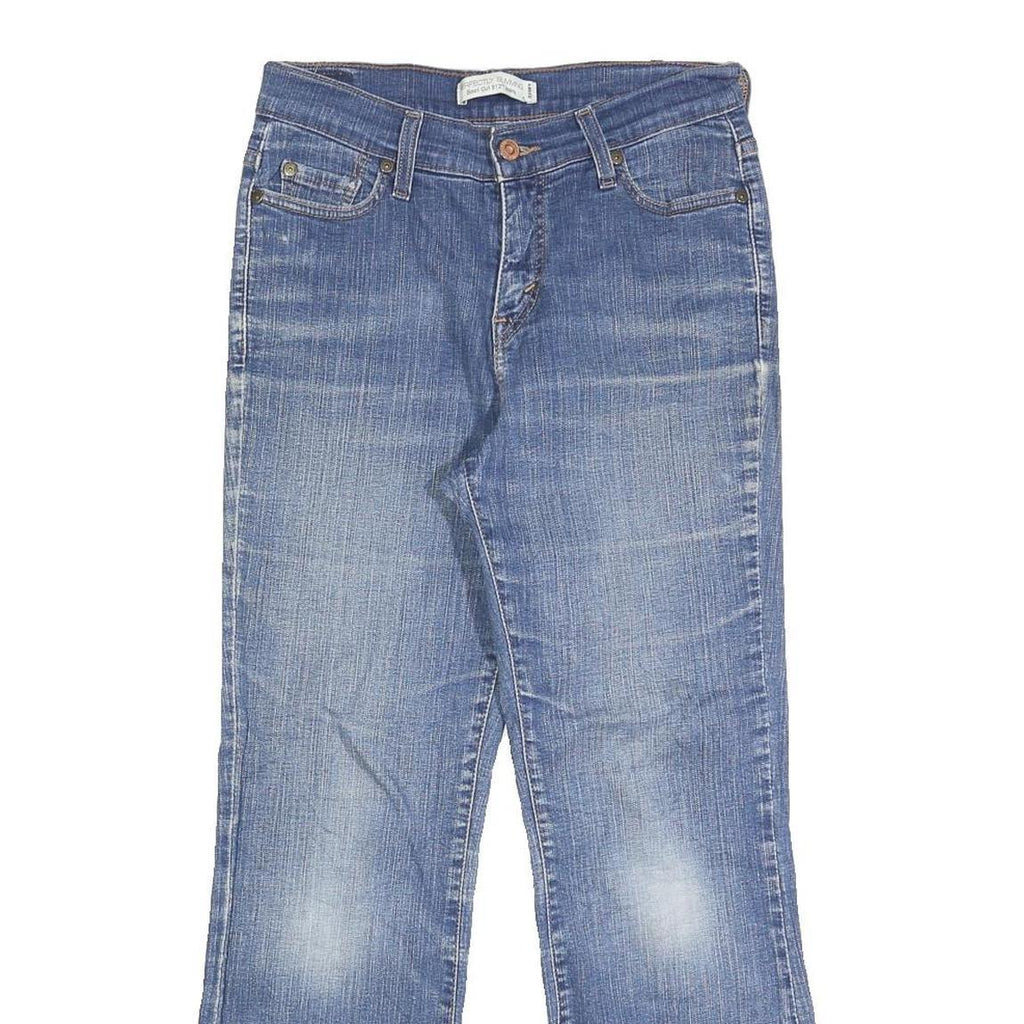 LEVI'S 512 Bootcut Womens Jeans Blue Regular Bootcut Denim Medium W28 L27