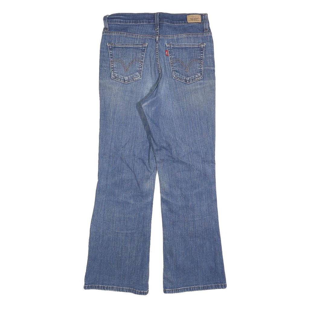 LEVI'S 512 Bootcut Womens Jeans Blue Regular Bootcut Denim Medium W28 L27