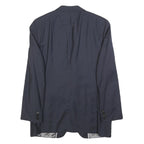 JOOP! Mens Blue Wool Jacket L Button Plain Classic Tailored Formal