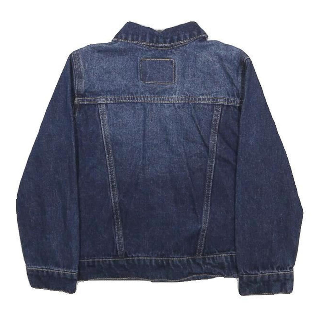LEVI'S Boys Blue Denim Jacket 6Y Cotton Button Casual Classic Style