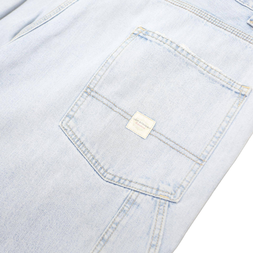 LEVI'S Mens Shorts Blue Denim Casual XL W40 Relaxed Fit Cotton