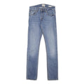GUESS Mens Slim Blue Denim Skinny Jeans Cotton Blend W29 L32 Stylish Zip Closure