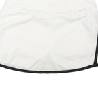 NIKE Womens White & Black Skater Short Polyester Blend S Sports Skirt with Logo