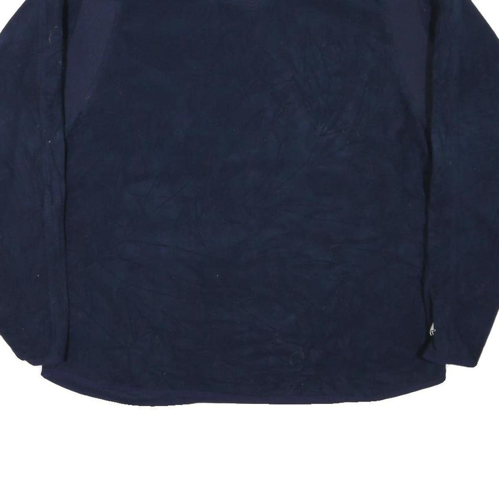 NBA Mens Navy Blue Sweatshirt L Crew Neck Polyester Blend Pullover Basketball