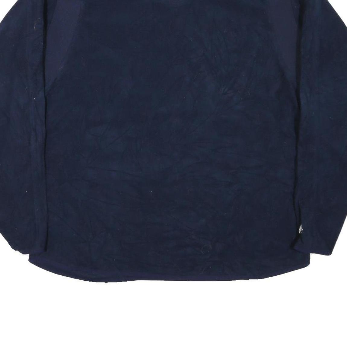 NBA Mens Navy Blue Sweatshirt L Crew Neck Polyester Blend Pullover Basketball