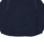 NBA Mens Navy Blue Sweatshirt L Crew Neck Polyester Blend Pullover Basketball