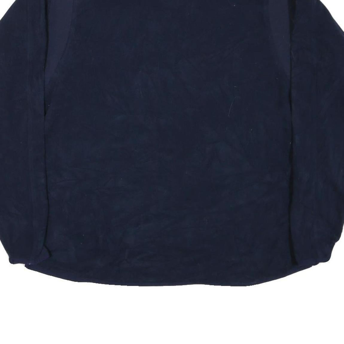 NBA Mens Navy Blue Sweatshirt L Crew Neck Polyester Blend Pullover Basketball