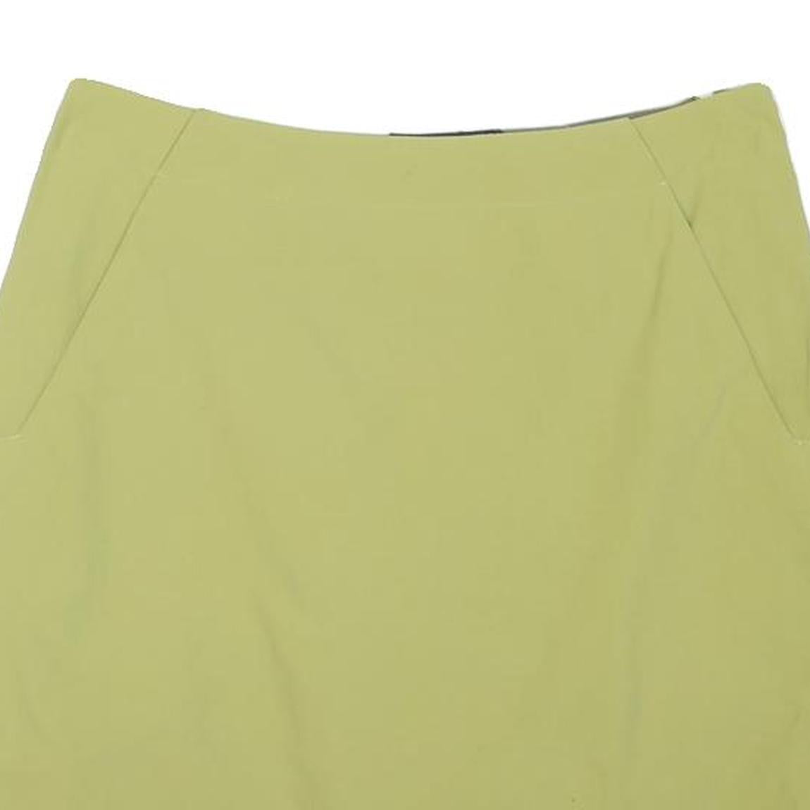 HELLY HANSEN Mens Green A-Line Short Polyester Blend Skirt S Outdoor Casual