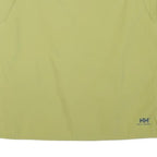 HELLY HANSEN Mens Green A-Line Short Polyester Blend Skirt S Outdoor Casual