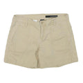CALVIN KLEIN JEANS Womens Shorts Beige Casual Plain S W28 Summer Style