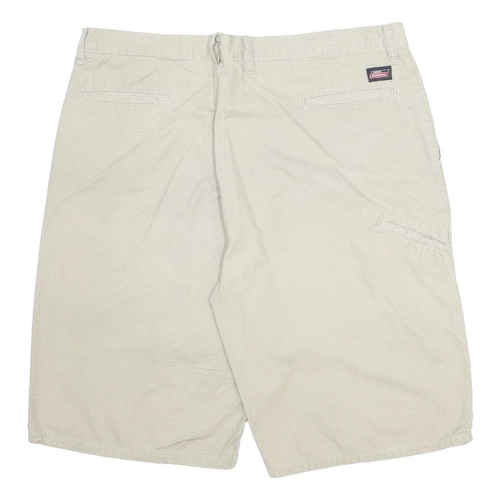 DICKIES Mens Shorts Beige Casual 2XL W40 Cotton Blend Relaxed Fit