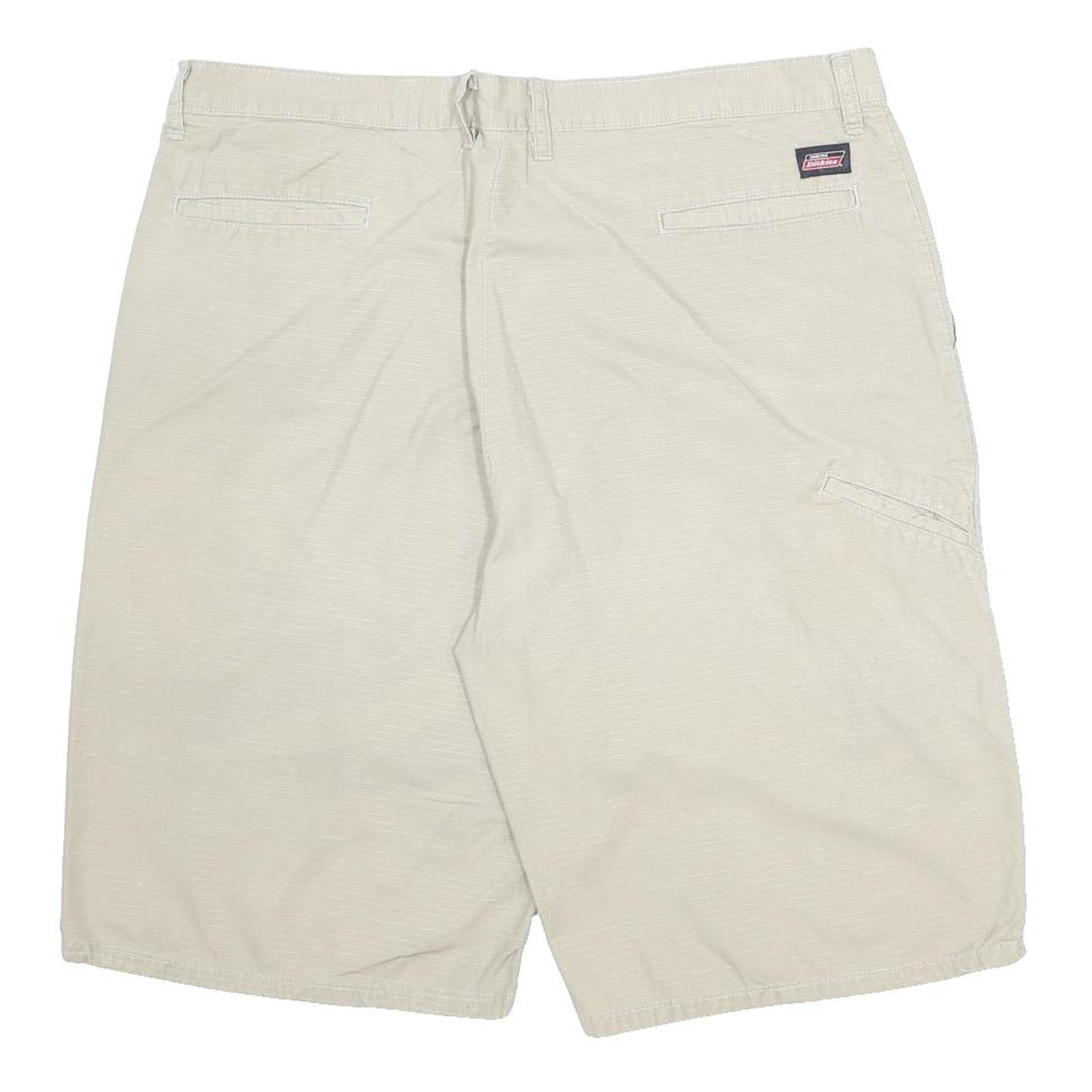 DICKIES Mens Shorts Beige Casual 2XL W40 Cotton Blend Relaxed Fit