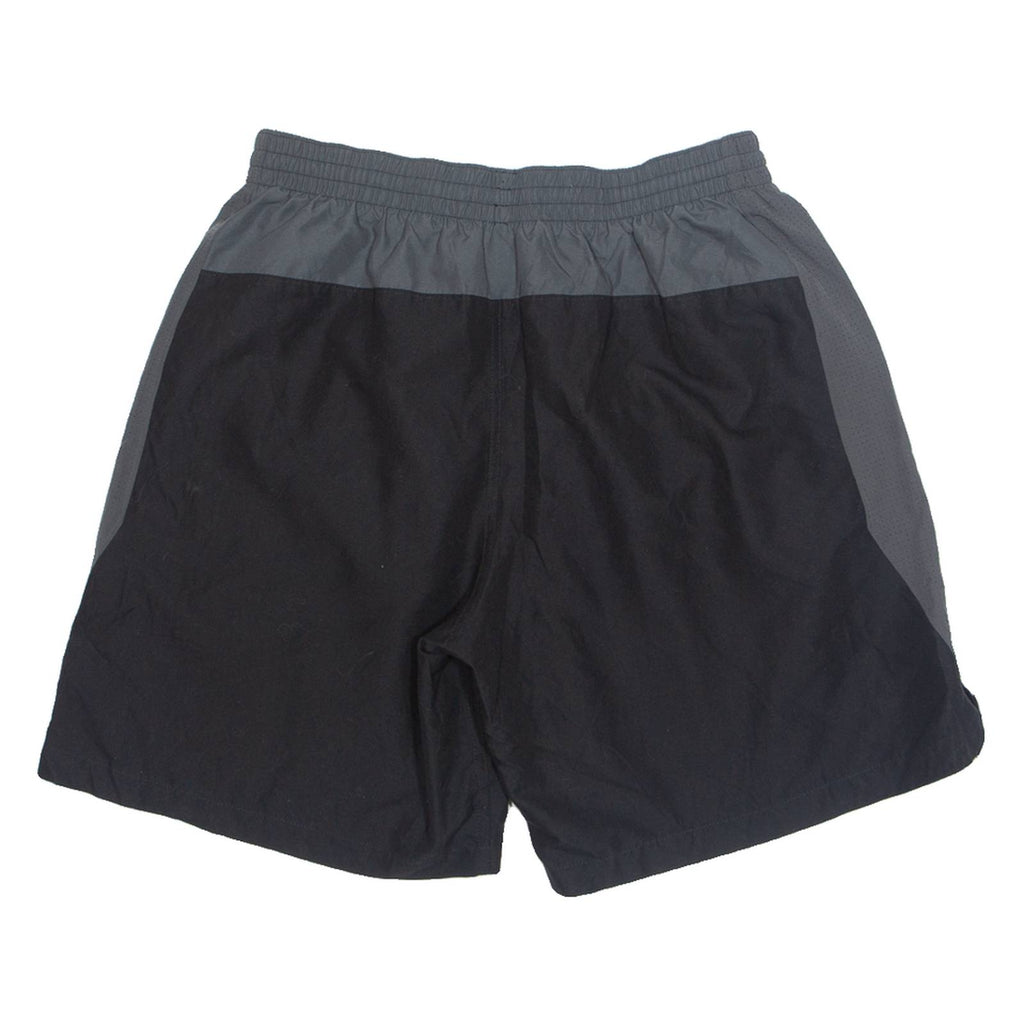 NIKE Mesh Lined Mens Swimming Shorts Black Relaxed XL W30