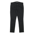 LEVI'S Womens Black Slim Skinny Denim Medium W29 L28 Cotton Blend Zip Jeans
