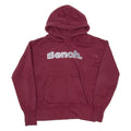 BENCH Womens Maroon Hoodie UK 14