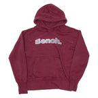 BENCH Womens Maroon Hoodie UK 14