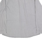 WRANGLER Mens Grey Shirt XL Cotton Blend Classic Button Down Two Pockets