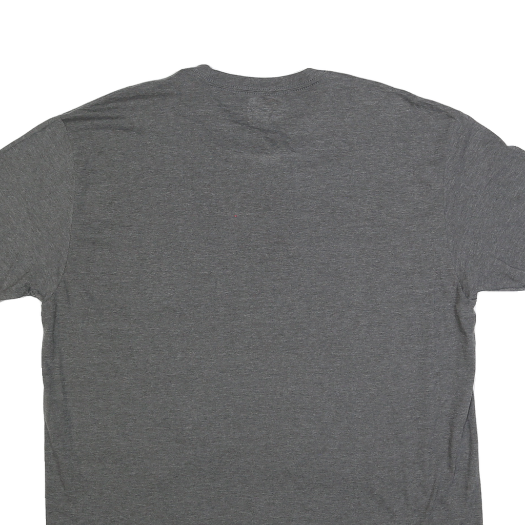 FANATICS Mens Grey NHL Logo Graphic T-Shirt XL Short Sleeve Crew Neck