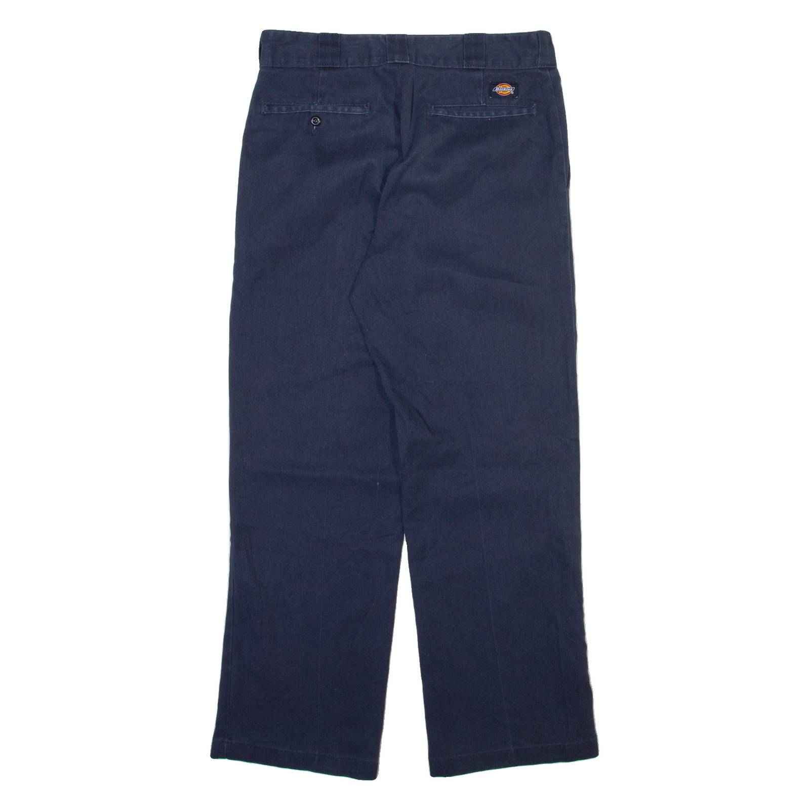DICKIES 874 Workwear Mens Trousers Blue Regular Straight W32 L30