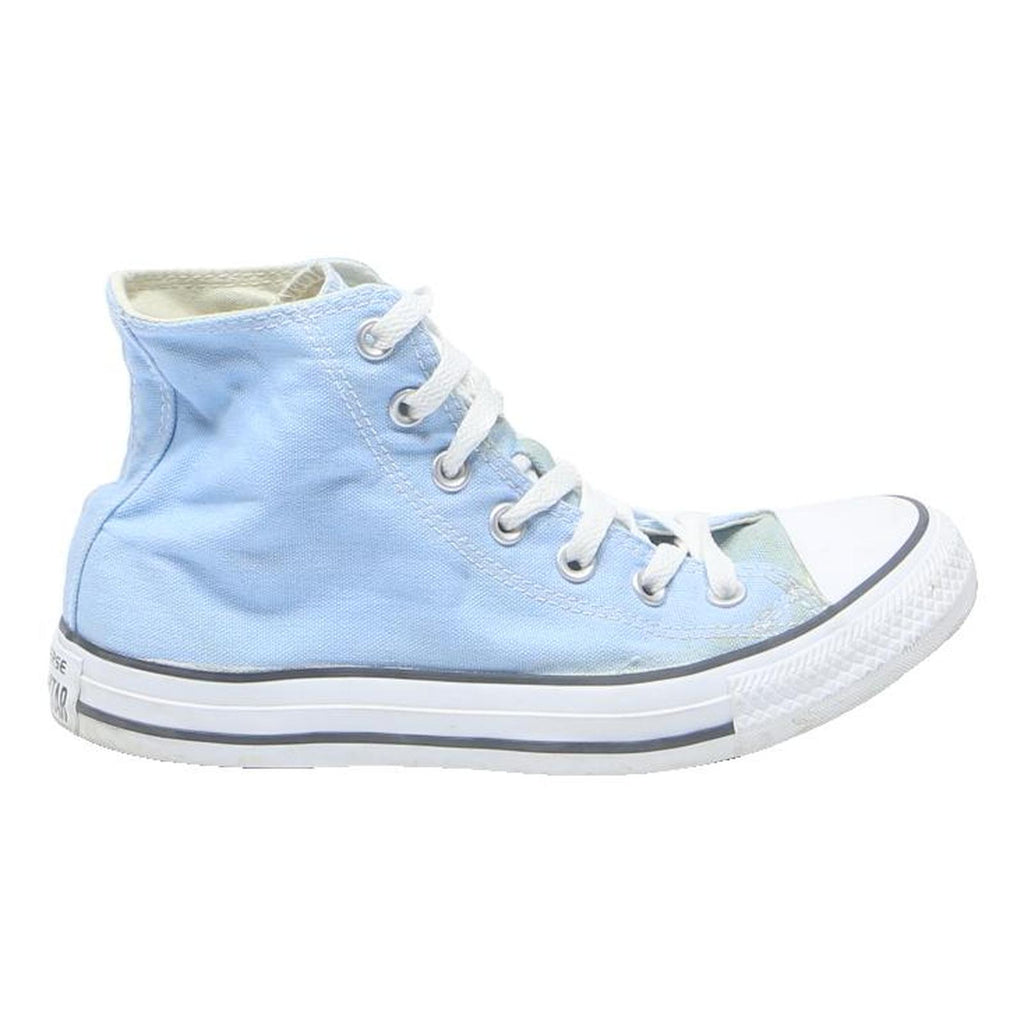 CONVERSE Chuck Taylor All Star Womens High Top Trainers Blue Canvas UK 5.5