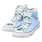 CONVERSE Chuck Taylor All Star Womens High Top Trainers Blue Canvas UK 5.5