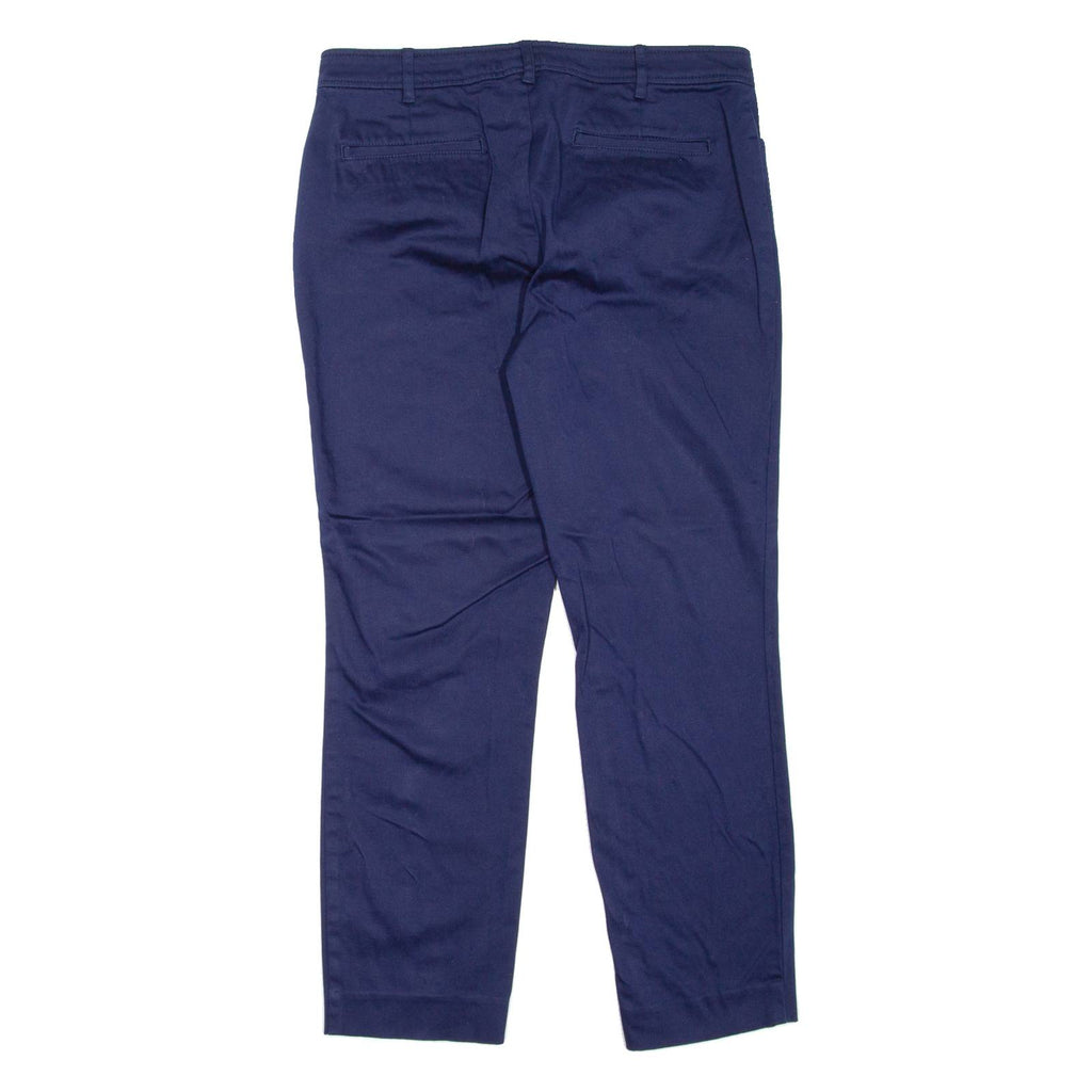 LAUREN RALPH LAUREN Womens Trousers Blue Regular Tapered W30 L26
