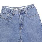FROCKS Mens Denim Blue Casual Shorts M W30 Classic Fit Zip Closure Pocket Detail