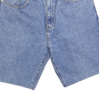 FROCKS Mens Denim Blue Casual Shorts M W30 Classic Fit Zip Closure Pocket Detail