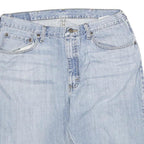 WRANGLER Mens Light Blue Denim Shorts 2XL W34 Classic Cotton Blend Summer